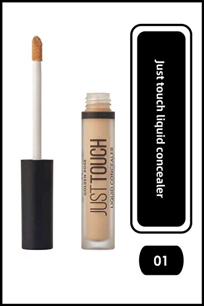 Golden Rose Just Touch Liquid Concealer 01 Vitamin E, Niacinamide, Liquid Concealer 3.5 ml