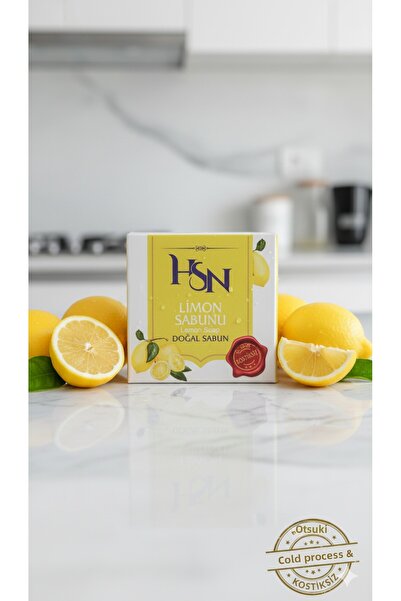 Hsn صابون الليمون المعالج على البارد بدون مواد كيميائية