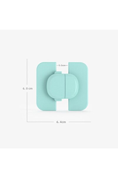 usin Adhesive Snap-On Cabinet Drawer Refrigerator Baby Child Protective Safety Lock Lock Color Assortment