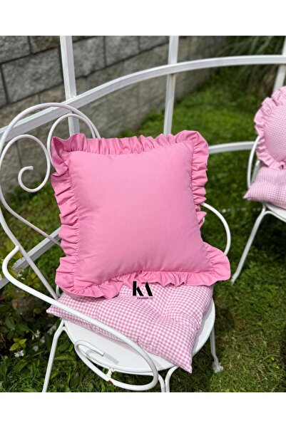 KaiAtelier Husă de pernă cu volane Candy Square / Husă de pernă