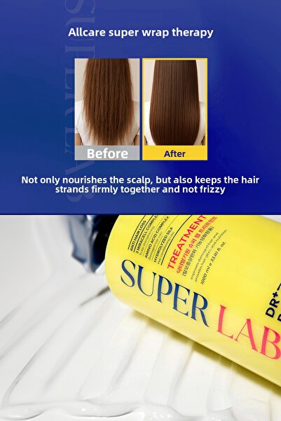 DR BANGGIWON Super Lab Treatment Cream, Anti-Hair Loss, Intensive Repair Hydrolyzed Silk, 3 Miracell Complex 1000 ml