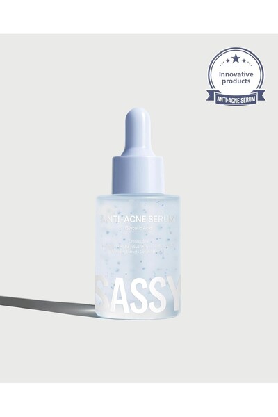 Sassy Go موازنة الدهون المضادة لحب الشباب 30 مل - مصل مضاد للمسام (أربوتين وح...