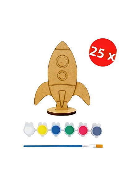 KİDOSE Rocket Painting Kit - School, Classroom, Institutional Activity - Bulk...