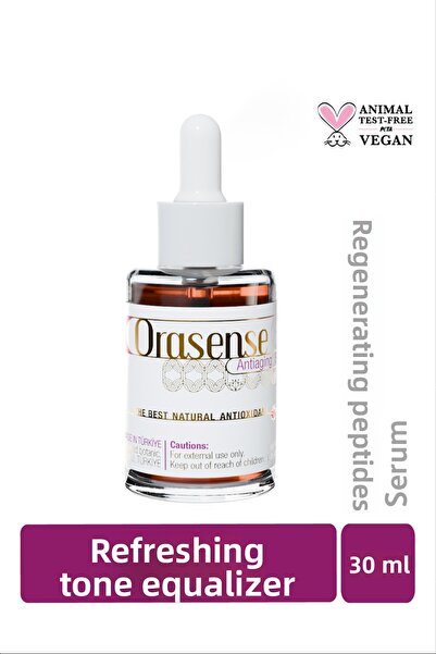 Orasense سيروم الببتيد 30 مل - مستخلص الزعفران، مجدد، موازن، مضاد للأكسدة، نباتي