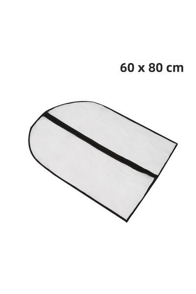 Choice 5 Pieces Dustproof Clothing Covers Peva Transparent Coat Protector War...