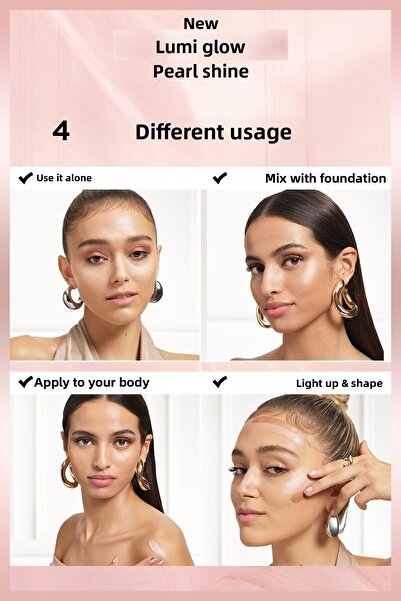 L'Oreal Paris Glotion All-in-one Natural Glow 901 - Fair Glow 40 ml Highlighter, iluminator lichid