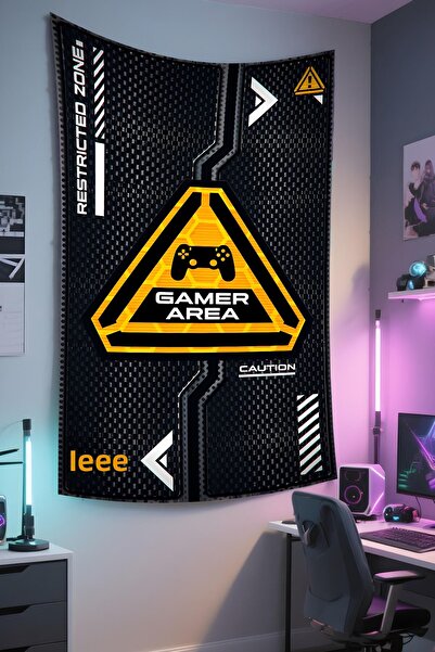 RUGRUMBA Тапети за геймъри – тема за игри, висококачествена тъкан, гоблен за ...