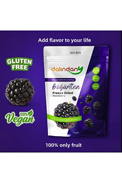 Dalindany توت بري مجفف بالتجميد 20 جرام