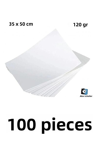 orbak 100 Pieces of Un-Woven Schoeller Picture Paper 35 X 50 Cm 120 Gr