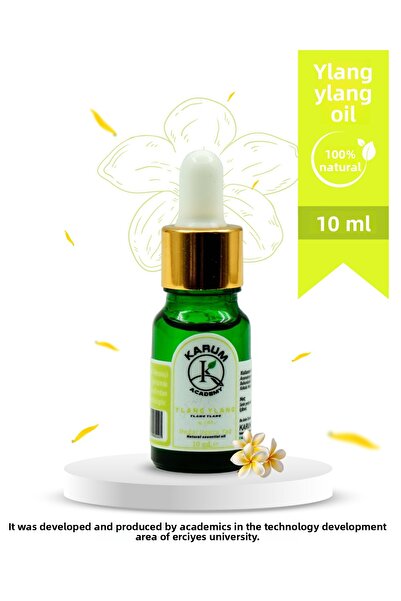 KARUM زيت يلانج يلانج الأساسي من أكاديمي 100% نقي وطبيعي، مناسب للعلاج العطري...