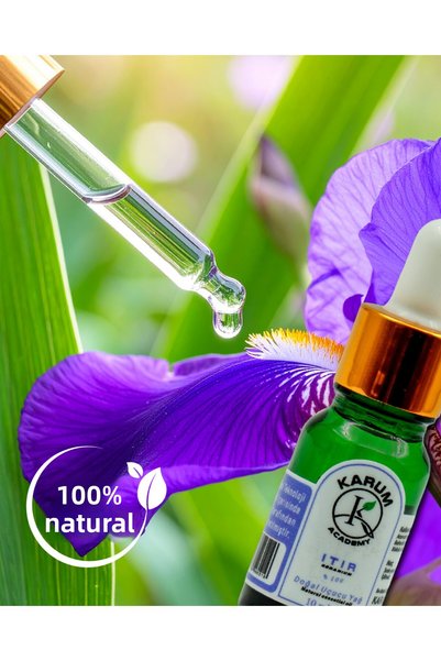 KARUM Geranium Essential Oil 10ml 100% Pure and Natural with Glass Dropper (Geranium Essential Oil)