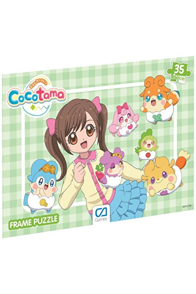 CA Games Cocotama Frame Puzzle - 35 Pieces (Mixed Pattern Will Be Sent.)
