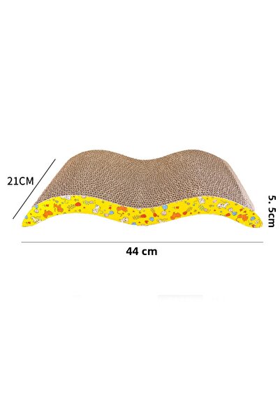 Choice M ألعاب القطط مكشطة القطط شحذ مخلب من الورق المقوى المموج مقاومة للخدش...