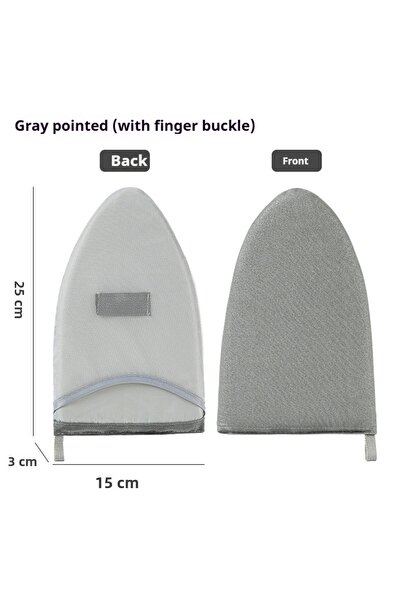 Choice لوح كي يدوي من القماش بطرف مدبب قطعة واحدة لوح كي صغير للمنزل قفازات كي مضادة للكي