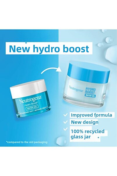 Neutrogena Hydro Boost Water Gel Moisturizer for Normal Skin 50 ml X2