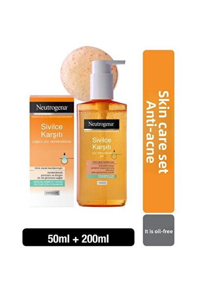 Neutrogena مجموعة العناية بالبشرة المضادة لحب الشباب