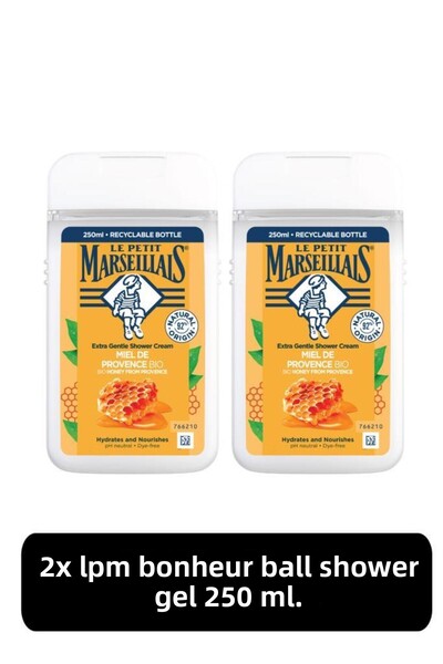 Le Petit Marseillais Bonheur Bal Shower Gel 250 ml 1+1