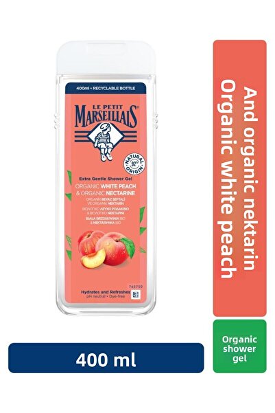 Le Petit Marseillais White Peach and Nectarine Shower Gel 400ml