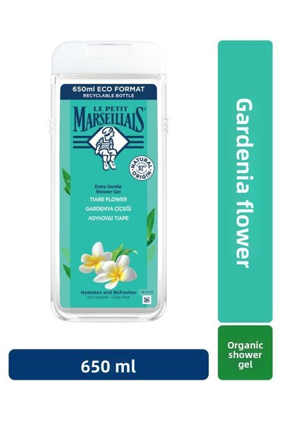 Le Petit Marseillais LPM Αφρόλουτρο με Άρωμα Γαρδένιας 650 ml