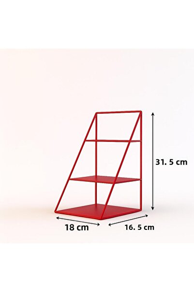 MERZANA Metal Makeup Organizer, Metal Shelf, Makeup and Cosmetic Organizer, Metal Organizer