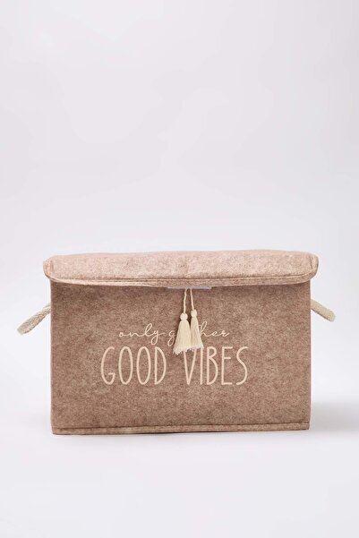 TRENDYOLMİLLA HOME Multi-Purpose Felt Lid Mini Box Organizer/In-Cabinet Organizer Tphaw26Di00000