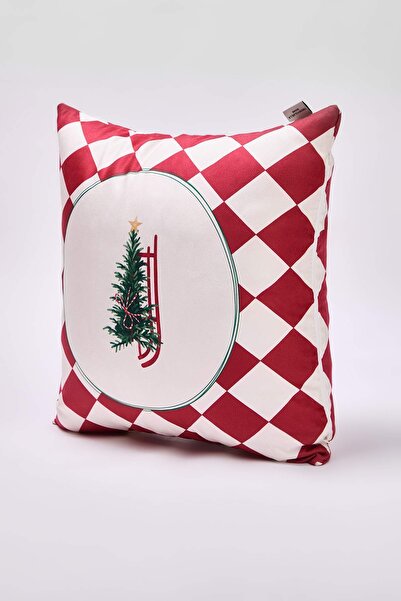TRENDYOLMİLLA HOME Red-Multicolor Throw Pillow&Pillowcase Tphaw26Kkk00001