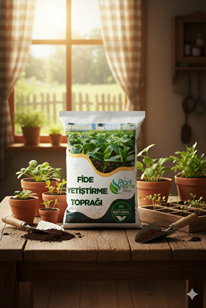 Plant Home Power Mix Fide Yetiştirme Toprağı 10 Litre Tohum Çimlendirme Harcı...
