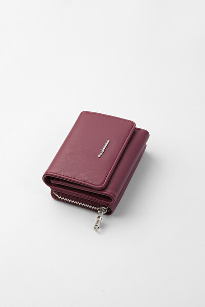 CENGİZ PAKEL Antalya Kadın Cüzdan-portföy 65221a-mürdüm