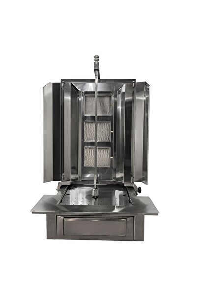 BEM 3 Radyanlı Alttan Motorlu Doğalgazlı & Tüplü Döner Makinası Ocağı