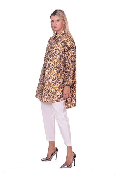 Invee Floral Patterned Shirt 7155 Sari