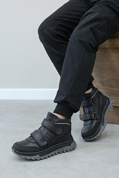 FAST STEP Унісекс дитячі класичні черевики - натуральна шкіра та хутряні деталі 612KFA1586-2