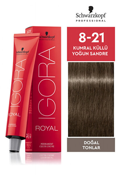 Igora Royal 8-21 Açık Kumral Küllü Yoğun Sandre