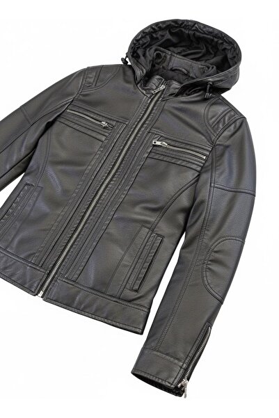 Crafter KAPŞONLU İÇİ KÜRKLÜ DERİ MONT