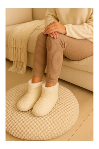 Motif Trend Women's Plush Boots Model House Slippers |   Warm, Non-Slip Sole,...