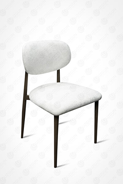 GUZGUN Bohem Tarz Lüks Kadife Sandalye Kılıfı – Modern, Esnek, Yıkanabilir Sandalye Örtüsü | Ekru