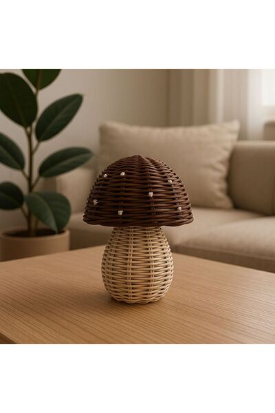 His Art Workshop RATTAN MANTAR KAHVERENGİ