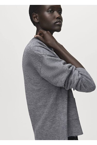 MANGO Woman V yaka cepli hırka