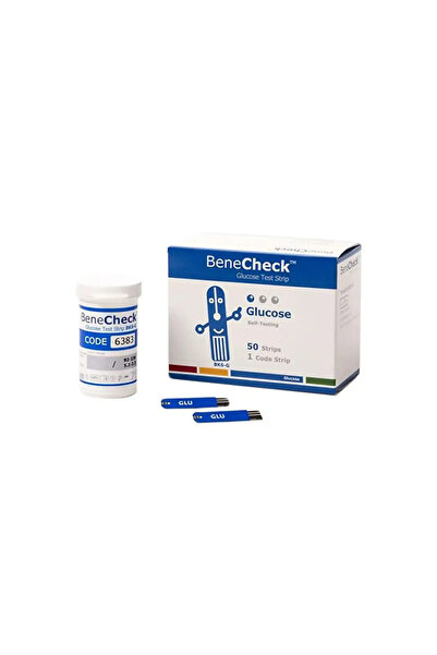 BeneCheck شرائط اختبار نسبة السكر في الدم BK6-G، 2*25/علبة