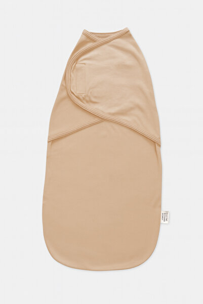 Pampy Swaddling Cocoon System with Velcro, Pampy, 0-3 Months, 56-62 cm, Cotton, Beige