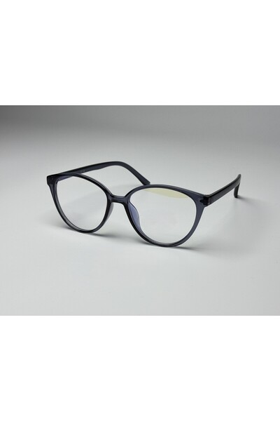 MONAL Taly Mavi Işık Korumalı Gözlük Unisex Cateye Optik Uyumlu Camları Değiş...