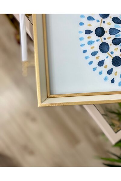 Sillage Home Lüx Çay Tepsisi Büyük Boy, Çay Kahve Sunum Tepsisi , Çeyizlik tepsi