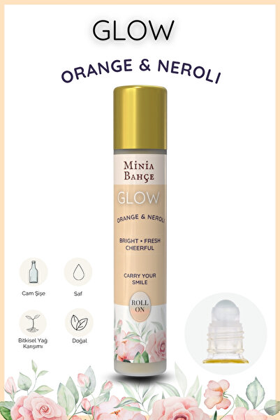 Minia Bahçe Bitki ve Sanat Atölyesi GLOW – Portakal & Neroli Roll | Doğal Bit...