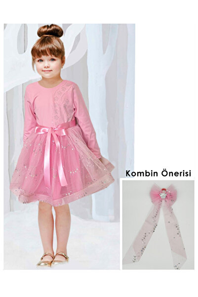 By Piera Stříbrné drahokamy sezónní dětské šaty 0861