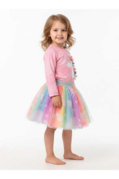 By Piera Εποχιακό Σετ Παιδική Μπλούζα & Φούστα 01399