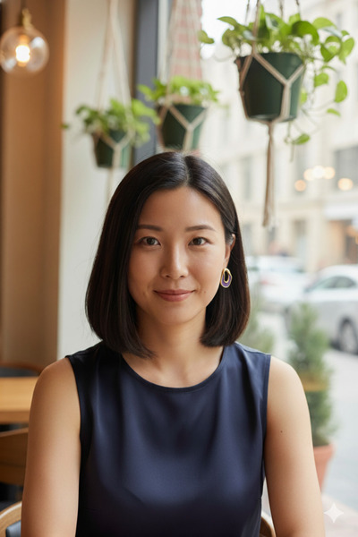 HARİNA Asimetrik Mor Mineli Altın Renk Küpe