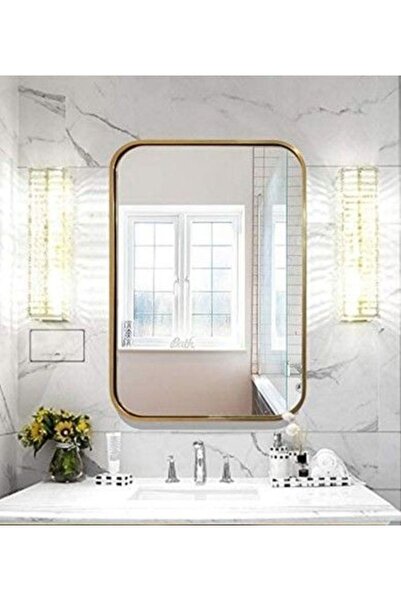 artglass vitray Dekoratif Banyo Aynası ( 60x80)