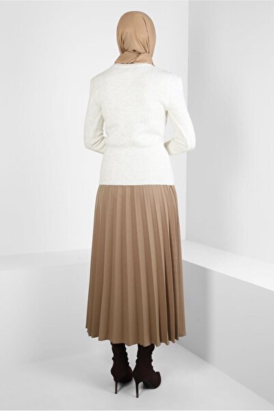 Alvina Wadded Look Knitwear Sweater 43192