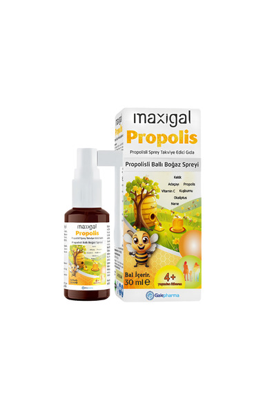 Maxigal Propolisli Ballı Boğaz Spreyi 30 ml