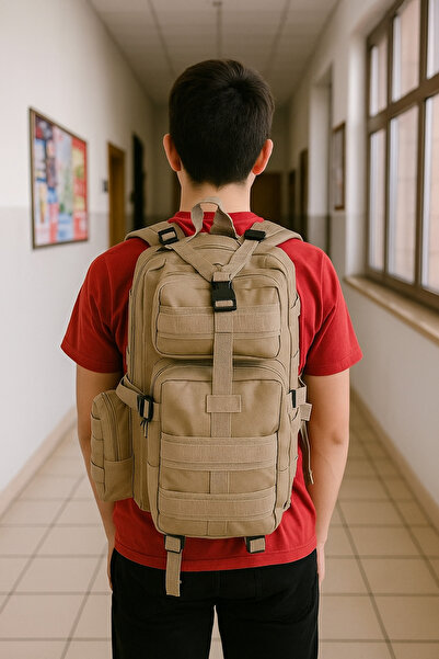 ÇANTA 42 Lt Dağcı Outdoor Kamp Trekking Askeri Taktik Su Geçirmez Bölmeli Sır...