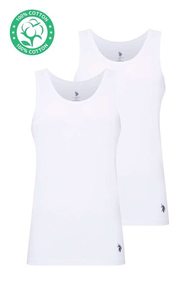 U.S. Polo Assn. Чоловічий білий 2-х частинний спортивний костюм